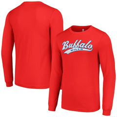 Buffalo Bills Starter Tailsweep Long Sleeve T-Shirt Red