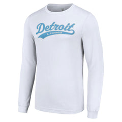 Detroit Lions Starter Tailsweep Long Sleeve T-Shirt White