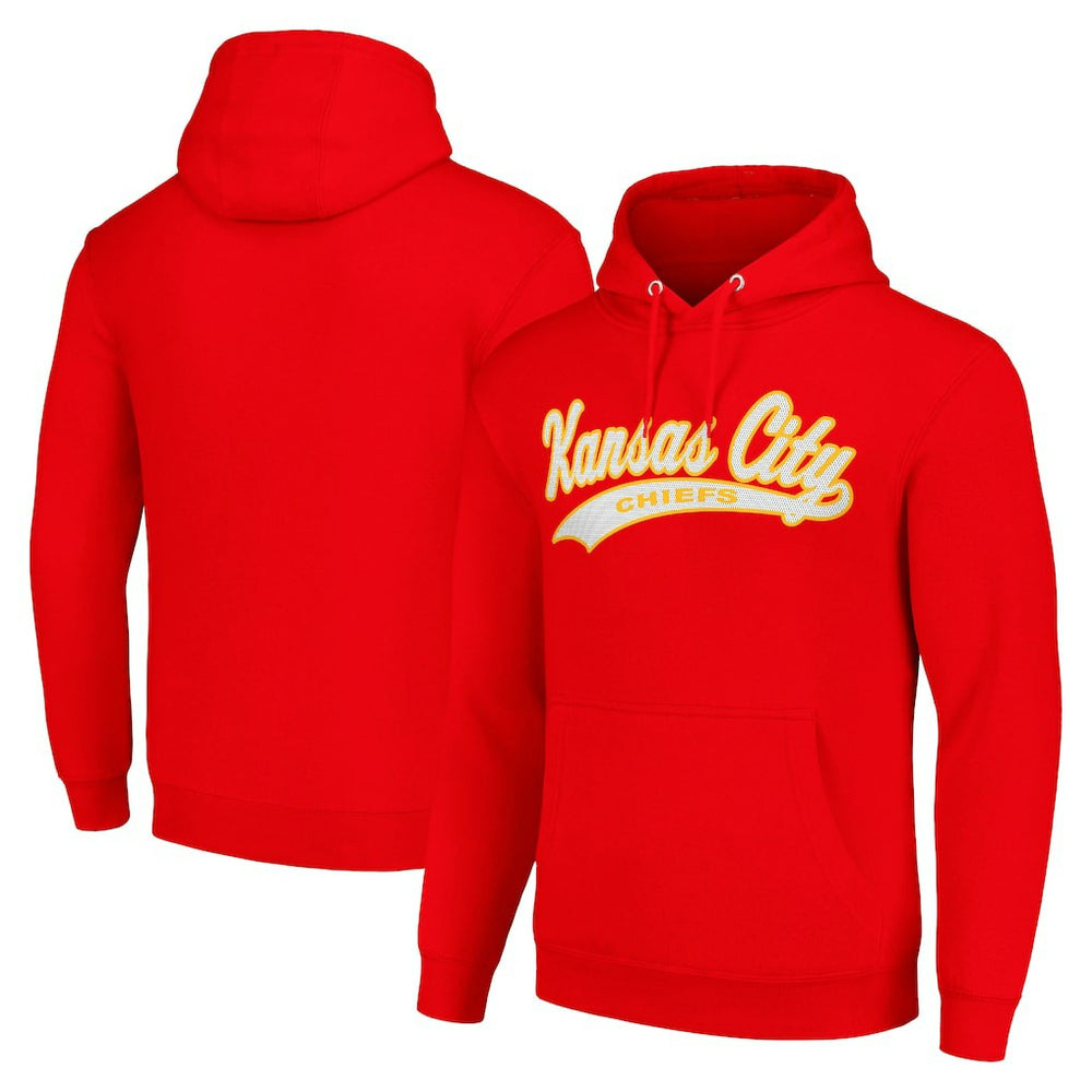 Kansas City Chiefs Starter Unisex Tailsweep Pullover Hoodie Red