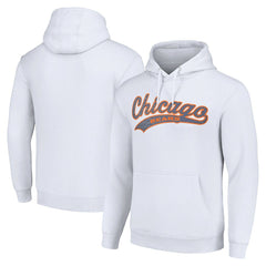 Chicago Bears Starter Unisex Tailsweep Pullover Hoodie White