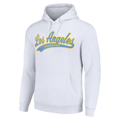 Los Angeles Chargers Starter Unisex Tailsweep Pullover Hoodie White