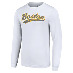 NHL Boston Bruins Starter Tailsweep T-Shirt - White