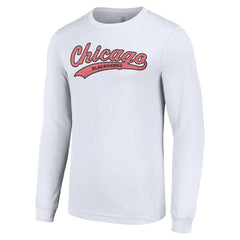 NHL Chicago Blackhawks Starter Tailsweep T-Shirt - White