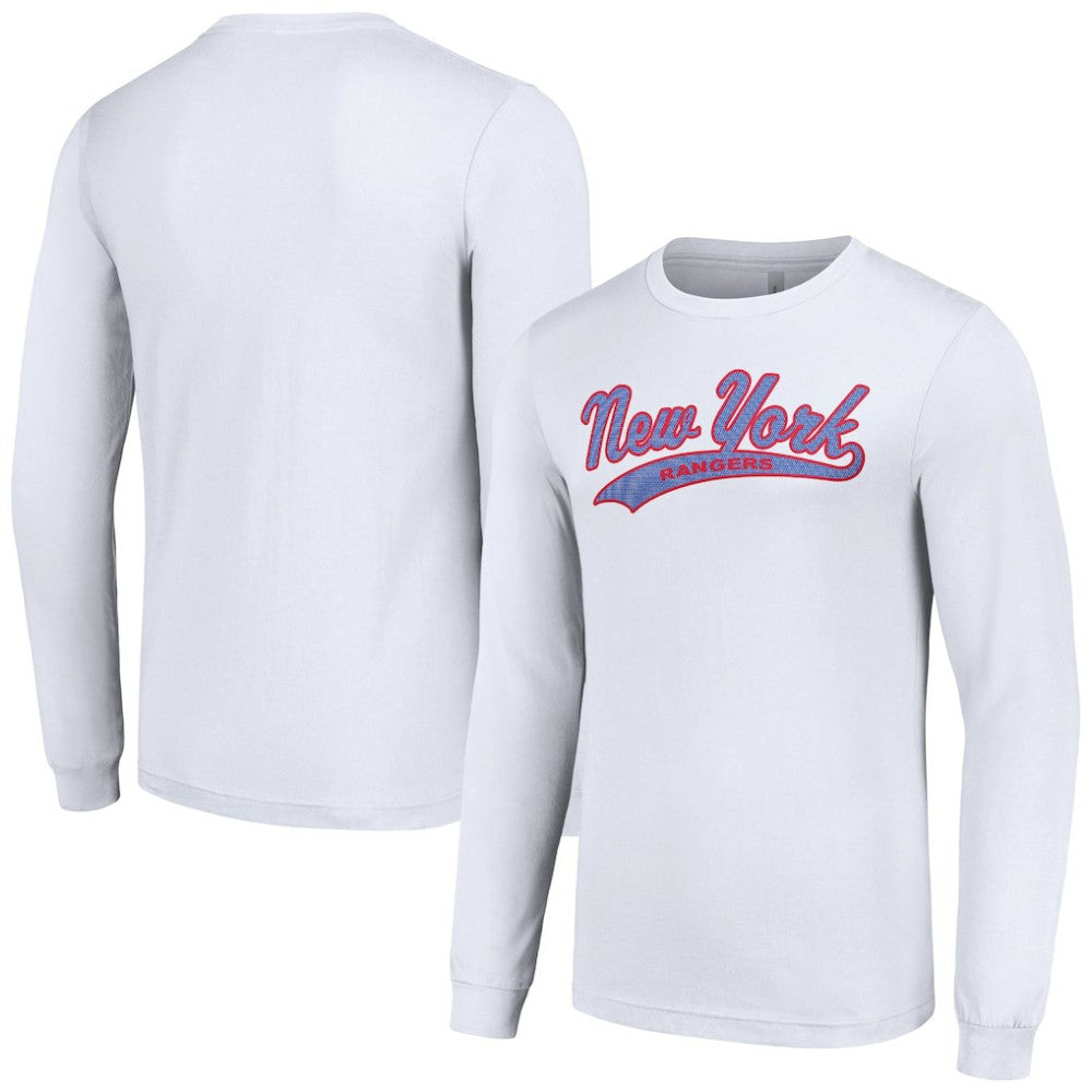 NHL New York Rangers Starter Tailsweep T-Shirt - White