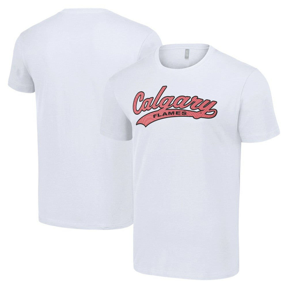 NHL Calgary Flames Starter Tailsweep T-Shirt - White