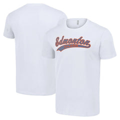 NHL Edmonton Oilers Starter Tailsweep T-Shirt - White