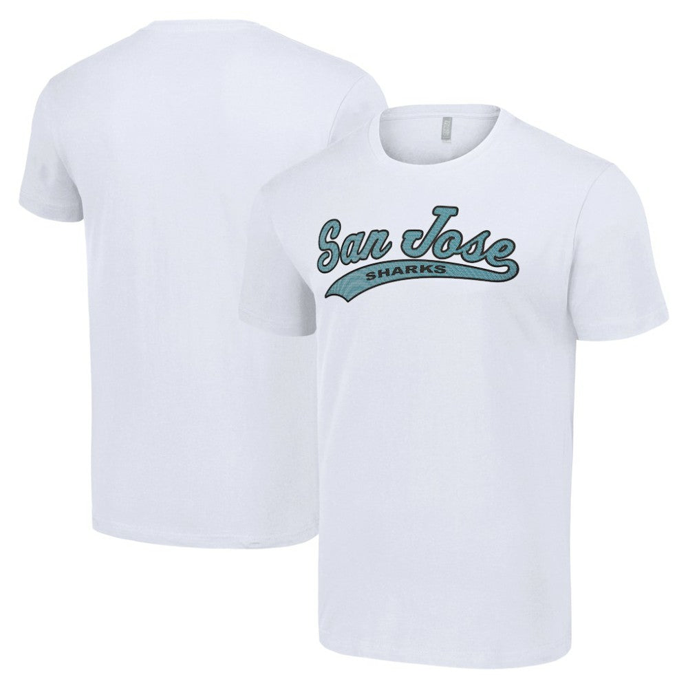 NHL San Jose Sharks Starter Tailsweep T-Shirt - White