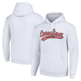 NHL Carolina Hurricanes Starter Tailsweep Fleece Tri-Blend Pullover Hoodie - White