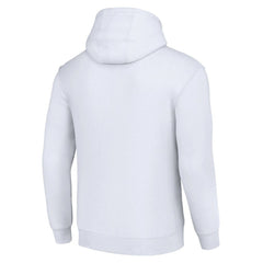 NHL Carolina Hurricanes Starter Tailsweep Fleece Tri-Blend Pullover Hoodie - White
