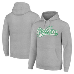NHL Dallas Stars Starter Tailsweep Fleece Tri-Blend Pullover Hoodie - Heather Gray