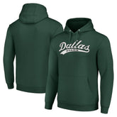 NHL Dallas Stars Starter Tailsweep Fleece Tri-Blend Pullover Hoodie - Green