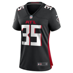 NFL Natrone Brooks Atlanta Falcons Women's Team Game Jersey - Black