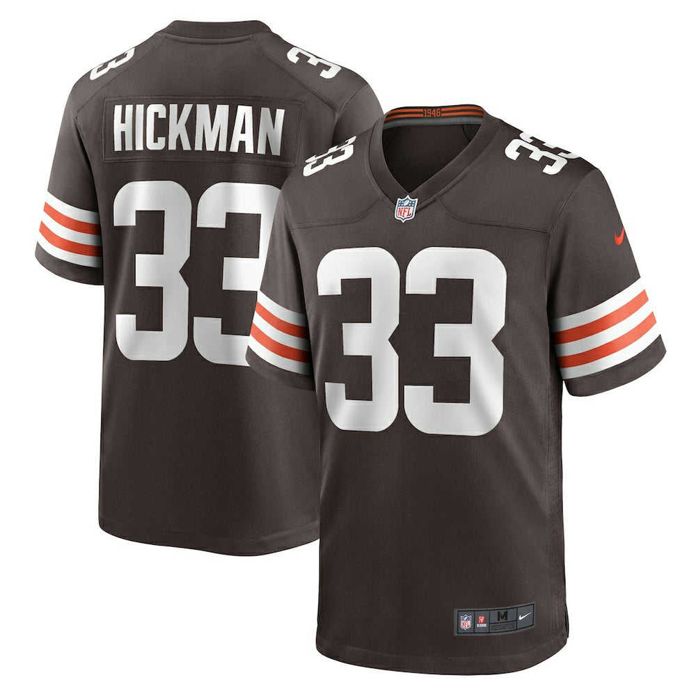 NFL Ronnie Hickman Cleveland Browns Team Game Jersey - Brown