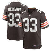 NFL Ronnie Hickman Cleveland Browns Team Game Jersey - Brown