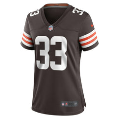 NFL Ronnie Hickman Cleveland Browns Women's Team Game Jersey - Brown