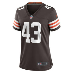 Mohamoud Diabate Cleveland Browns Women's Team Game Jersey Brown