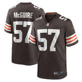 NFL Isaiah McGuire Cleveland Browns Team Game Jersey - Brown