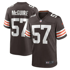 NFL Isaiah McGuire Cleveland Browns Team Game Jersey - Brown