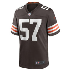 NFL Isaiah McGuire Cleveland Browns Team Game Jersey - Brown