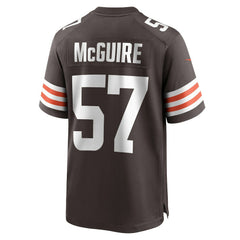 NFL Isaiah McGuire Cleveland Browns Team Game Jersey - Brown
