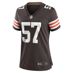 NFL Isaiah McGuire Cleveland Browns Women's Team Game Jersey - Brown