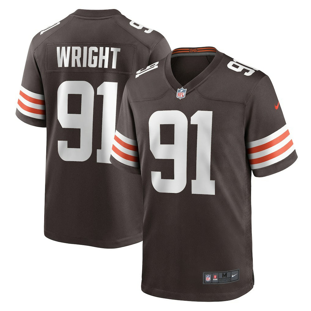 NFL Alex Wright Cleveland Browns Team Game Jersey - Brown