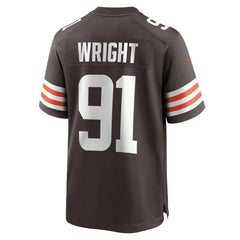 NFL Alex Wright Cleveland Browns Team Game Jersey - Brown