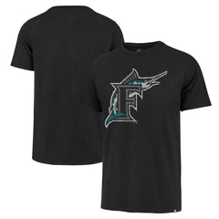 Miami Marlins '47 Premier Franklin T-Shirt - Black T-shirts
