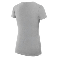 Cincinnati Reds G-III 4Her by Carl Banks Women's Super-Slim Fit Lightweight City Graphic V-Neck T-Shirt - Heather Gray T-shirts