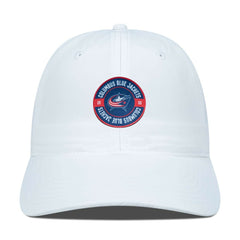 NHL Columbus Blue Jackets Levelwear Women's Haven Adjustable Hat - White