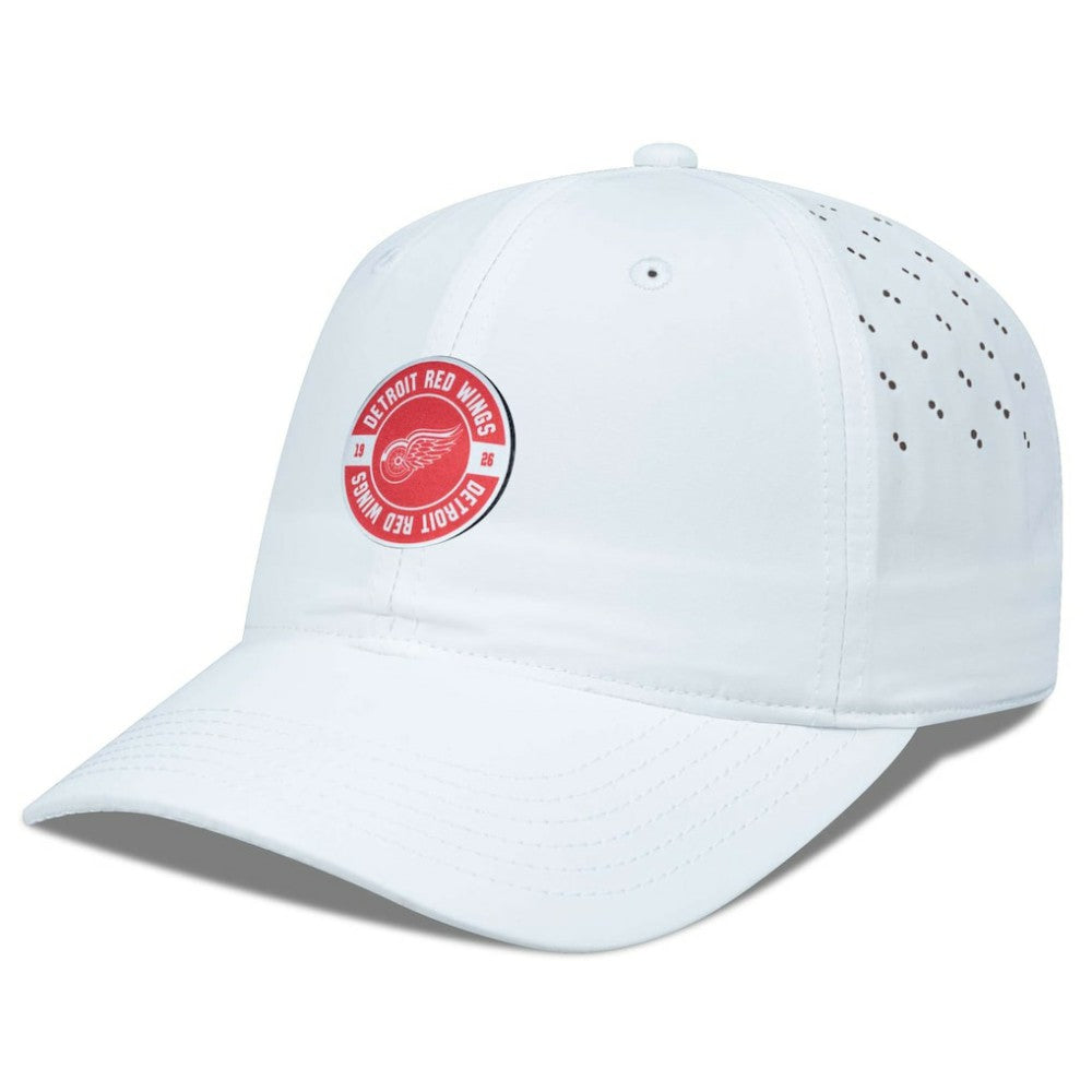 NHL Detroit Red Wings Levelwear Women's Haven Adjustable Hat - White