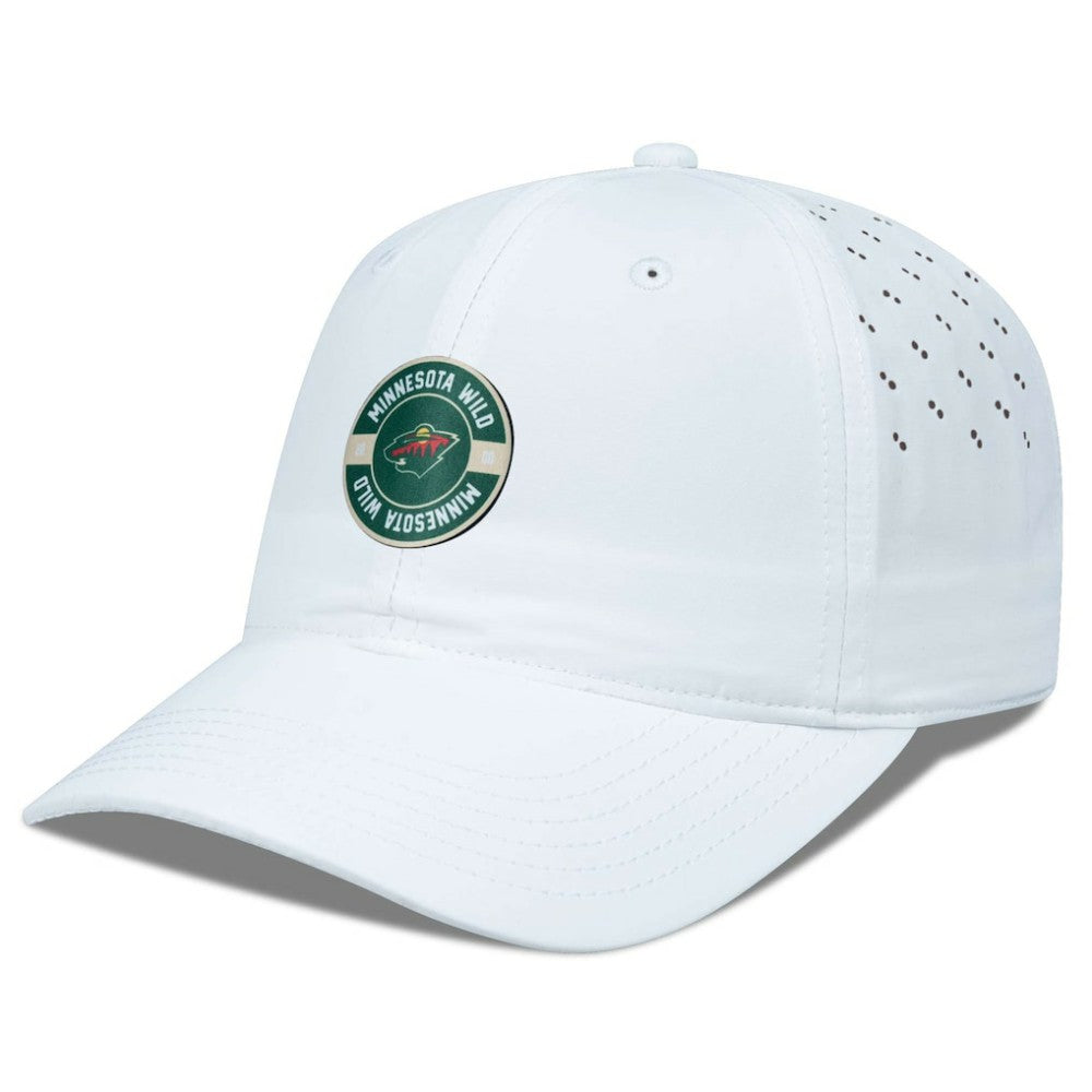 NHL Minnesota Wild Levelwear Women's Haven Adjustable Hat - White