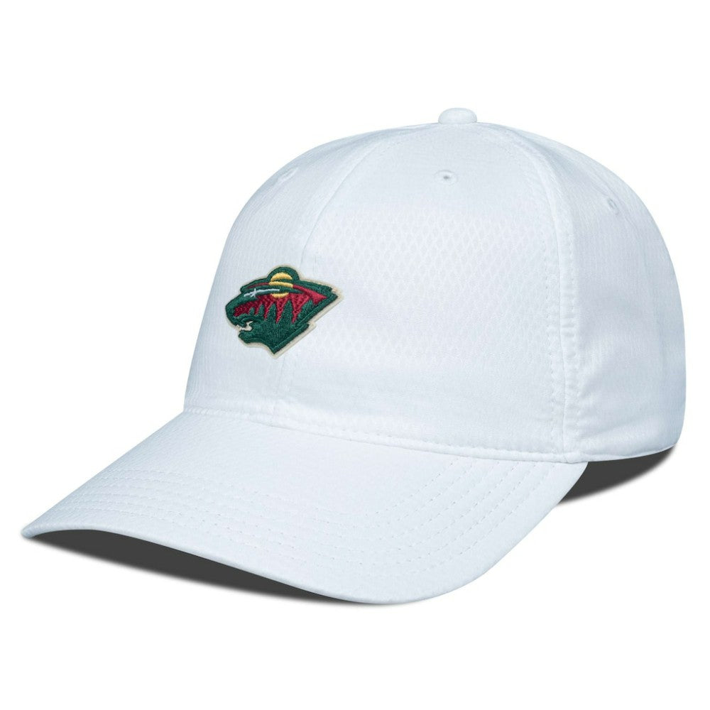 NHL Minnesota Wild Levelwear Matrix Adjustable Hat - White