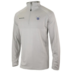 Charlotte Hornets Omni-Wick Rockin' It Quarter-Zip Pullover Top Heather Gray