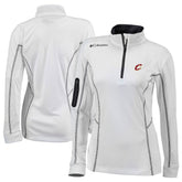 Cleveland Cavaliers Women's Omni-Wick Shotgun Quarter-Zip Pullover Top White
