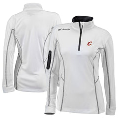 Cleveland Cavaliers Women's Omni-Wick Shotgun Quarter-Zip Pullover Top White