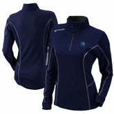 Minnesota Timberwolves Women's Omni-Wick Shotgun Quarter-Zip Pullover Top Navy
