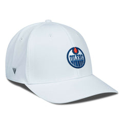 NHL Edmonton Oilers Levelwear Rise Flex Hat - White