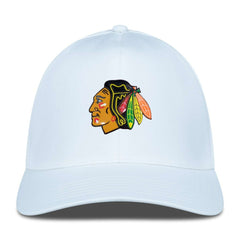 NHL Chicago Blackhawks Levelwear Zeta Flex Hat - White