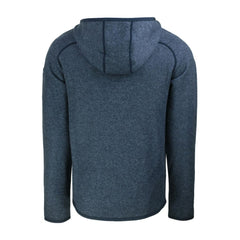 Chicago Cubs Cutter & Buck Stars & Stripes Mainsail Sweater-Knit Full-Zip Hoodie - Heather Navy Hoodies