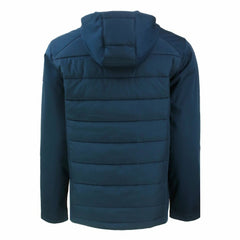 New York Yankees Cutter & Buck Stars & Stripes Evoke Hybrid Eco Softshell Recycled Full-Zip Hoodie Jacket - Navy Jackets