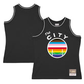 NBA Golden State Warriors Hardwood Classic Pride Jersey sale - Black