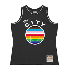 NBA Golden State Warriors Hardwood Classic Pride Jersey sale - Black