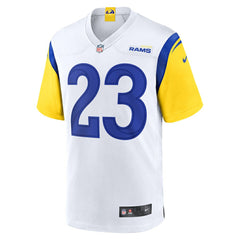 NFL Kyren Williams Los Angeles Rams Game Jersey - White