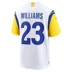 NFL Kyren Williams Los Angeles Rams Game Jersey - White