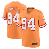NFL Calijah Kancey Tampa Bay Buccaneers Alternate Game Jersey - Orange