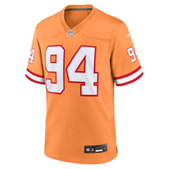 NFL Calijah Kancey Tampa Bay Buccaneers Alternate Game Jersey - Orange