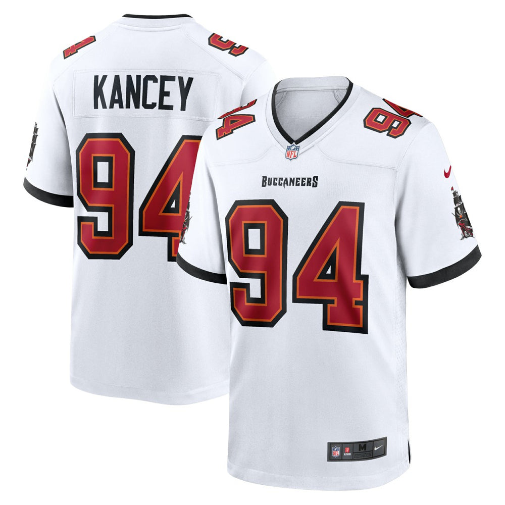 NFL Calijah Kancey Tampa Bay Buccaneers Game Jersey - White