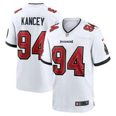 NFL Calijah Kancey Tampa Bay Buccaneers Game Jersey - White