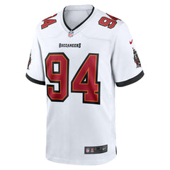 NFL Calijah Kancey Tampa Bay Buccaneers Game Jersey - White